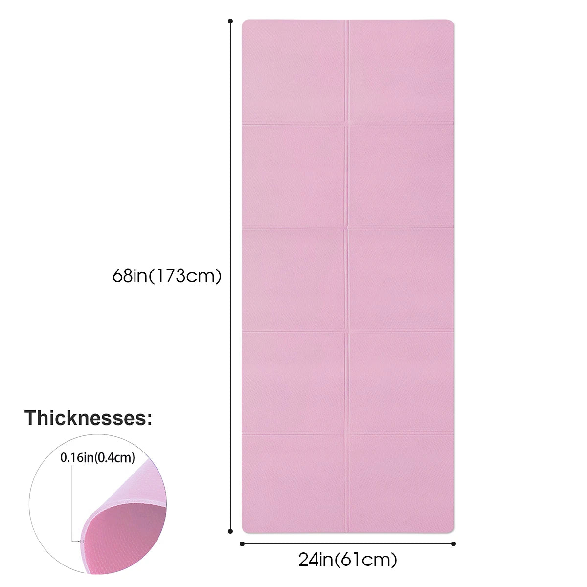 Tapis de Yoga et Pilates SORA